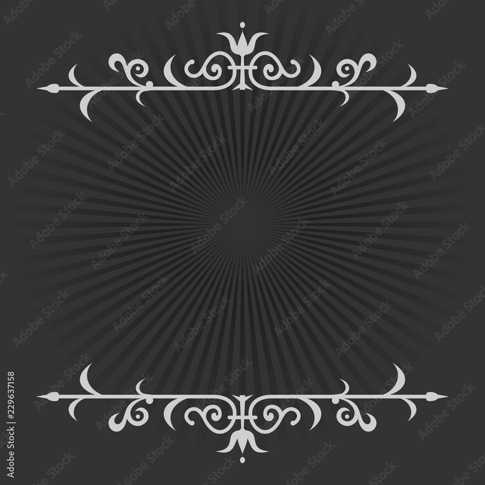 on a black and white retro background in silent film style