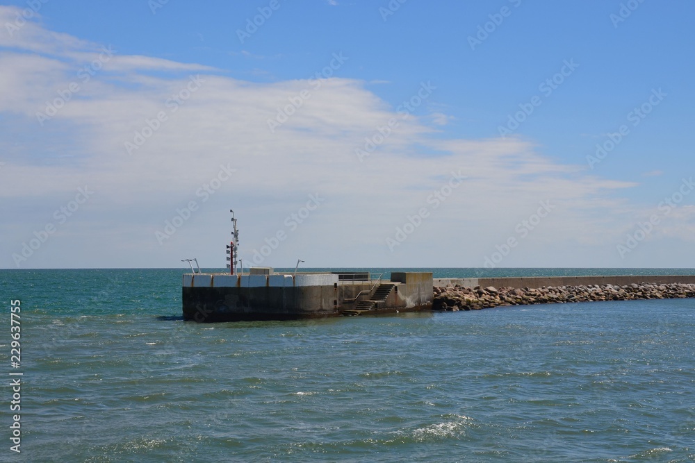 Fährhafen Puttgarden auf Fehmarn - Mole