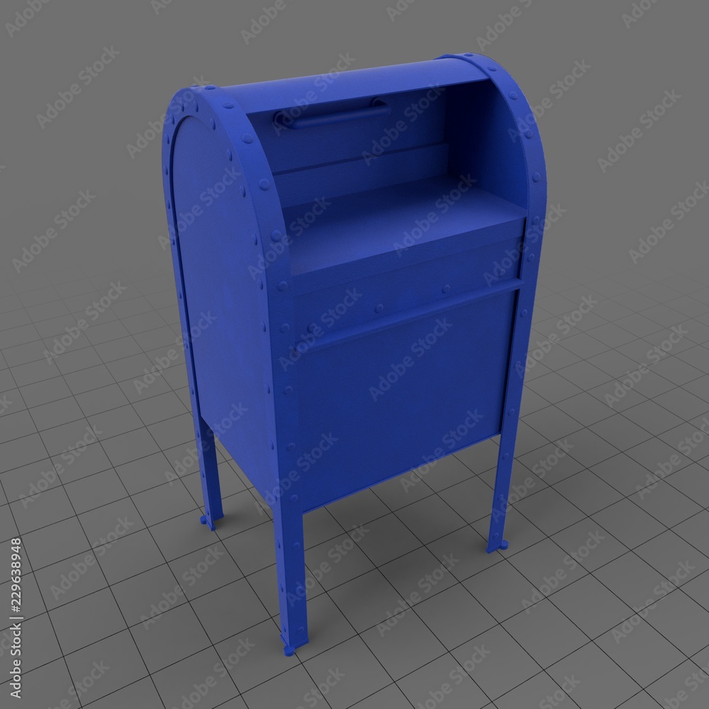 Mailbox Stock 3D asset | Adobe Stock