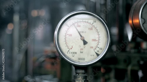 Manometer on the production