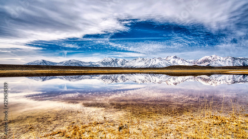Sierra Nevada Mountains Reflection © MuhammadAli