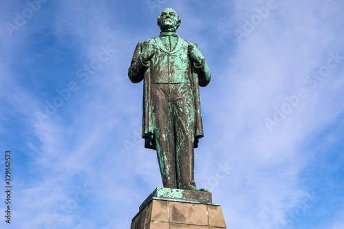Jon Sigurdsson Statue in Reykjavik photo