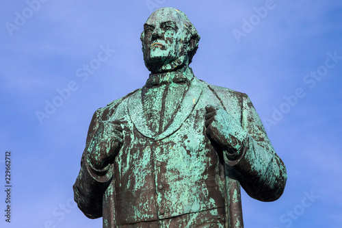Jon Sigurdsson Statue in Reykjavik photo