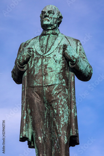 Jon Sigurdsson Statue in Reykjavik photo