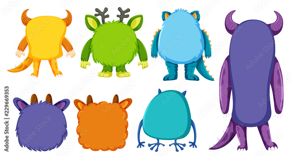 Back ok monster collection