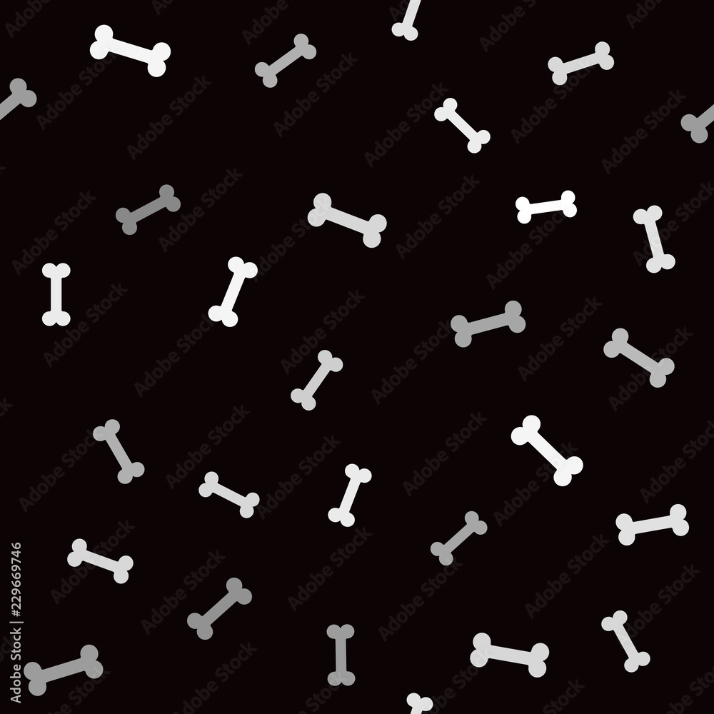Bone pattern. Seamless vector Bone pattern. Seamless vector