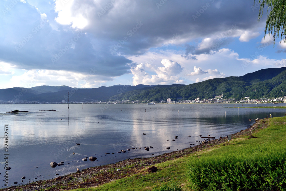 長野県 諏訪湖