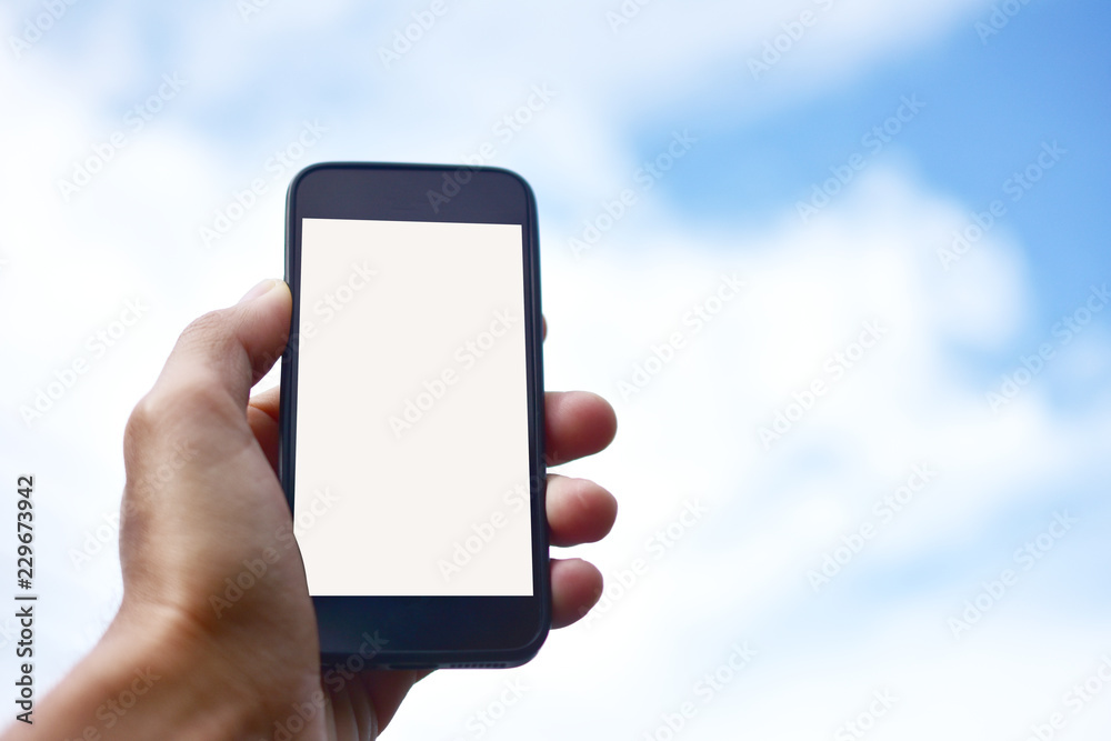 Hand holding smart phone ,mobile phone technology internet online business marketing communication connection mobile app background wireless Hand holding smart phone ,mobile phone technology internet online business marketing communication connection mobile app background wireless