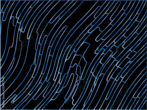 Abstract pattern. Texture with wavy, curves lines. Optical art background.