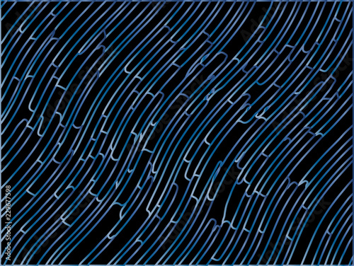Abstract pattern. Texture with wavy, curves lines. Optical art background.