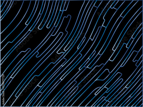 Abstract pattern. Texture with wavy, curves lines. Optical art background.