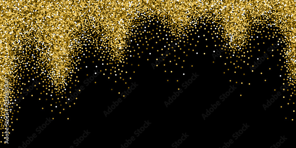 Round gold glitter luxury sparkling confetti. Scat Round gold glitter luxury sparkling confetti. Scat