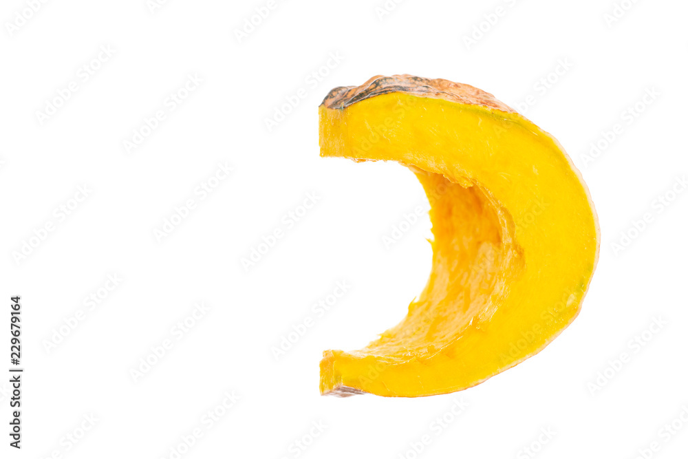 Thai pumpkins on white background Thai pumpkins on white background