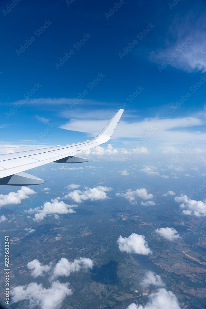 Blick aus dem Flugzeug Blick aus dem Flugzeug