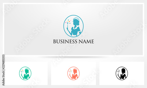 Magic Maids Wizard Logo