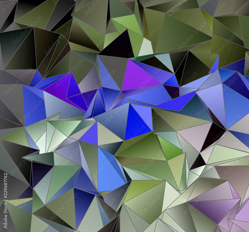 Triangular 3d, modern background Triangular 3d, modern background