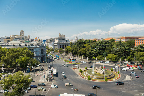 Tourism in Madrid city, Spain