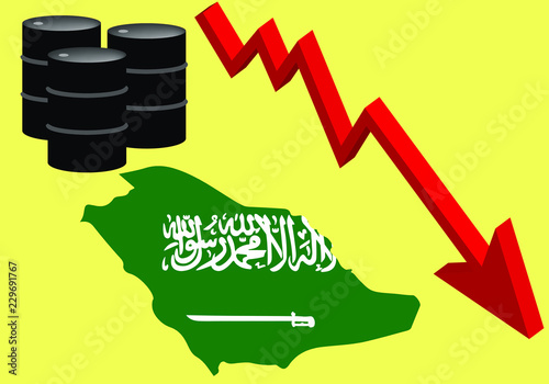 The Saudi Arabian Economy Is Falling 