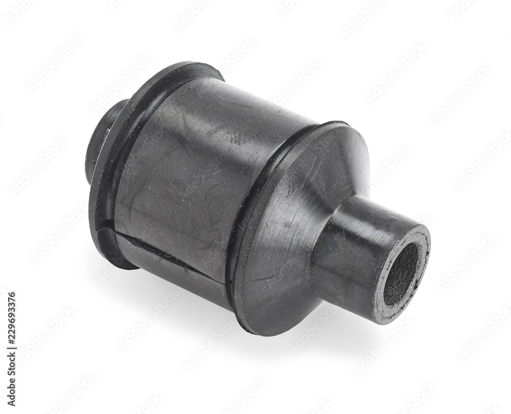 Silent auto parts on a white background Silent auto parts on a white background