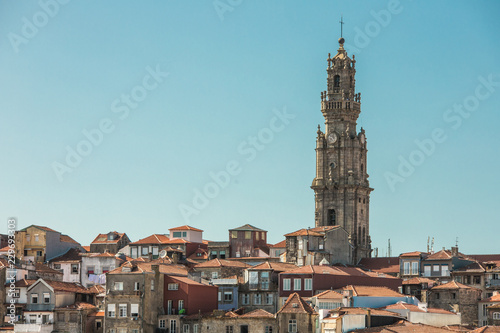 Porto in Portugal and its ancient and picturesque architecture of buildings and houses surrounding the Douro River © Daniel Rodriguez