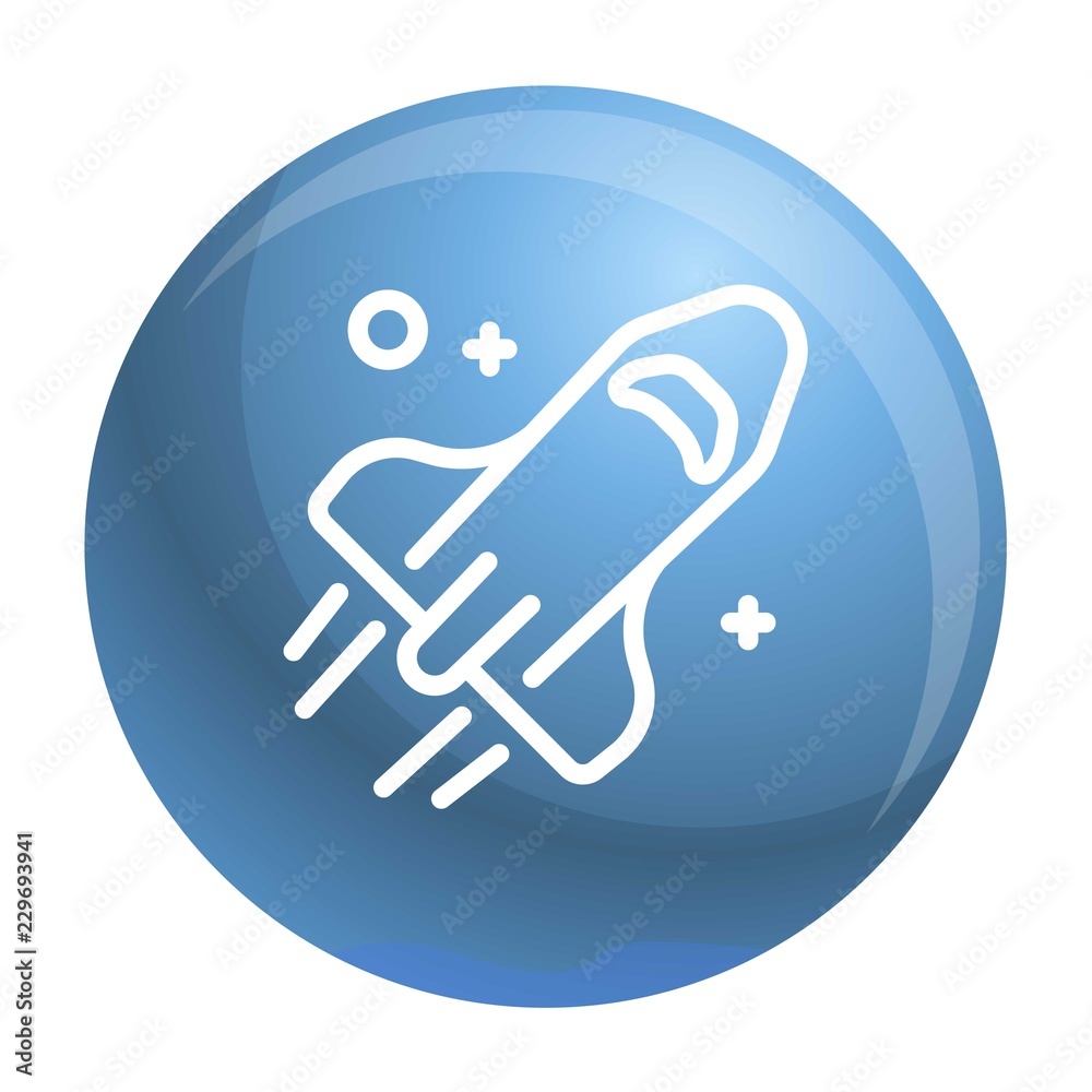 Space rocket icon. Outline space rocket vector icon for web design isolated on white background Space rocket icon. Outline space rocket vector icon for web design isolated on white background