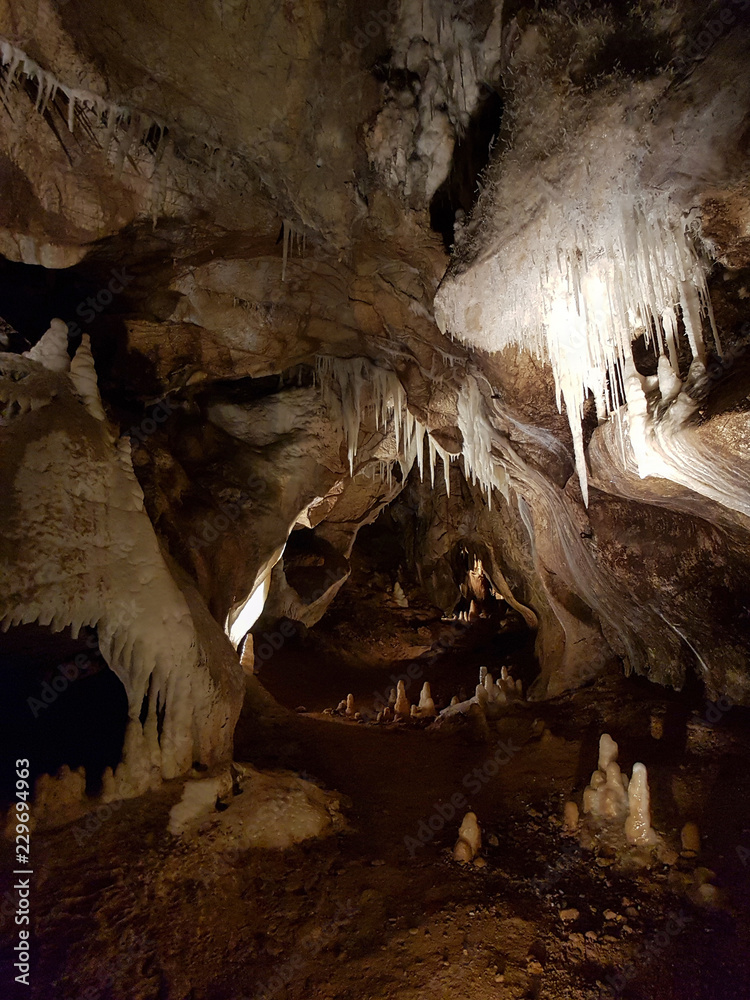 Foto Stock Face cave monster Mr. Pumpkin. Halloween. Jenolan Caves  Australia | Adobe Stock