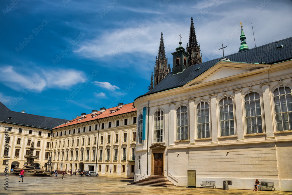 Prag, Neuer Königlicher Palast Hof