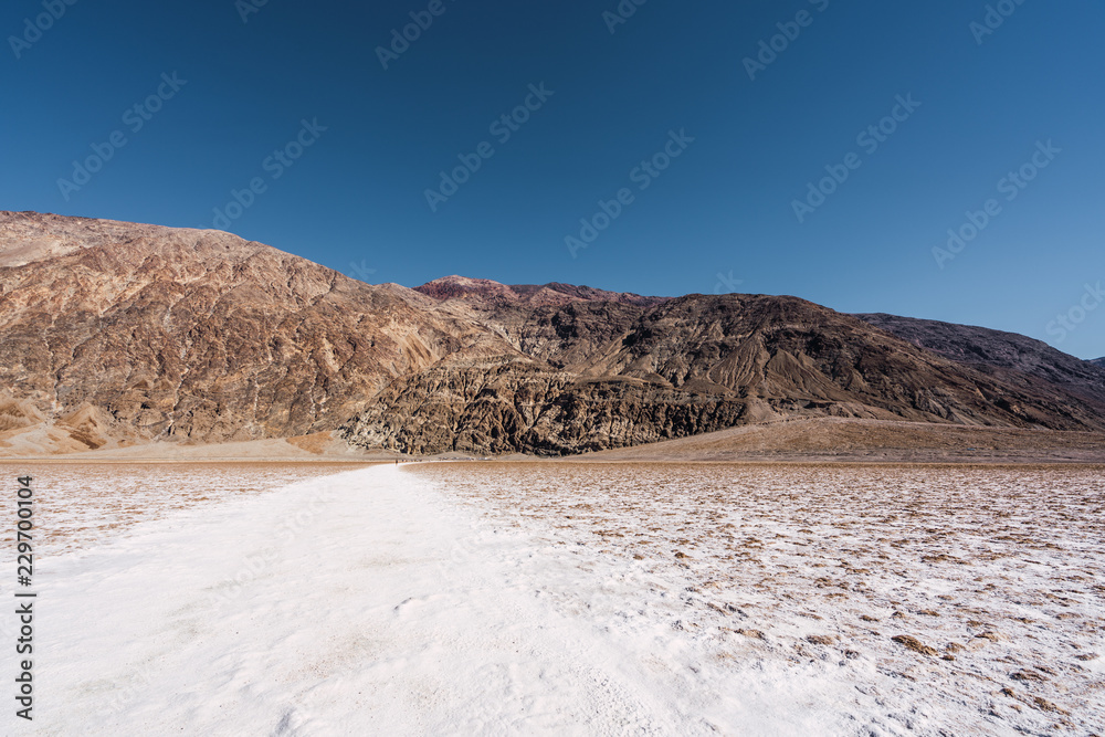 View of mountains in Death Valley View of mountains in Death Valley