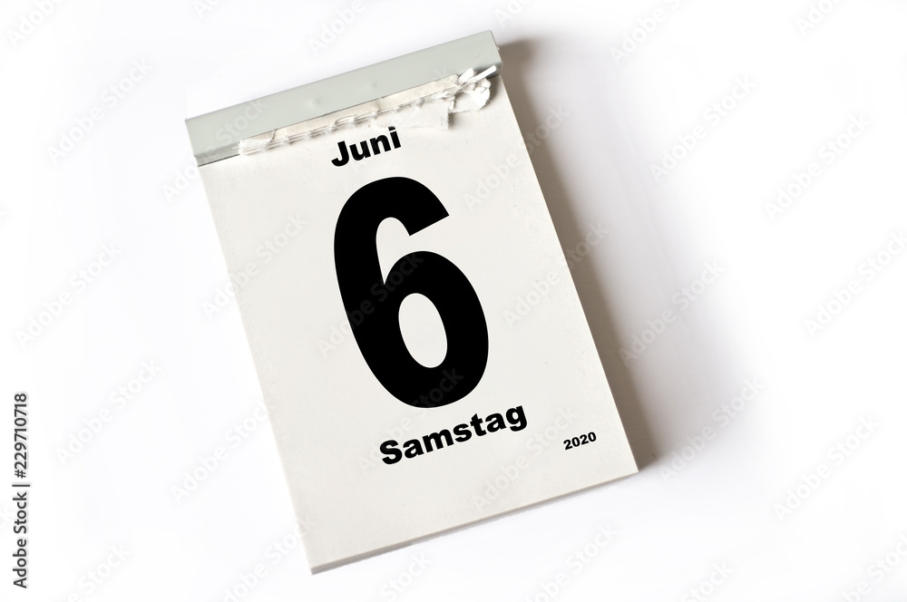 6. Juni 2020 6. Juni 2020