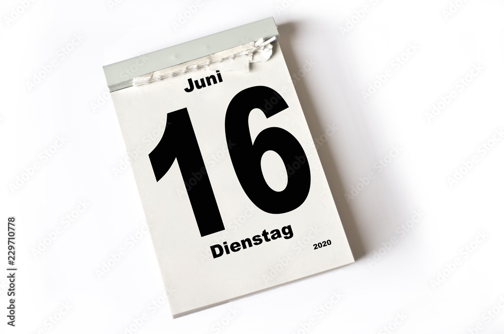 16. Juni 2020 16. Juni 2020