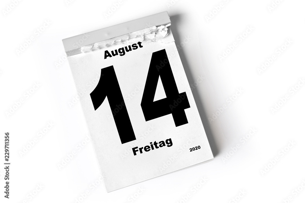 14. August 2020 14. August 2020
