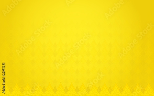 Thai tradition gold color background