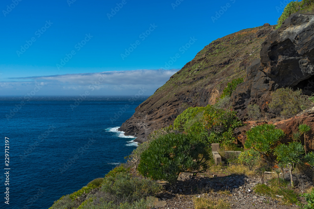Obraz premium La Palma Kanaren canarias canary islands travel reise holiday spain insel vulkan lava atlantik urlaub erholung relax grün grüne