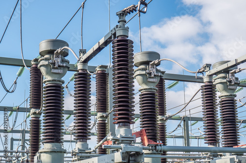 Umspannwerk Strom photo