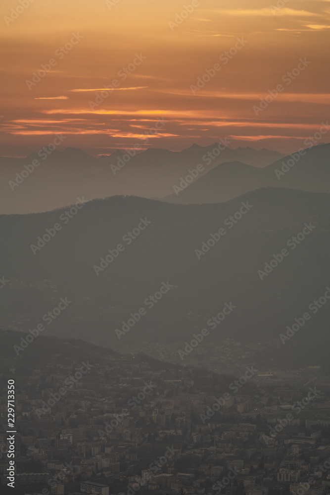Lugano Sunset