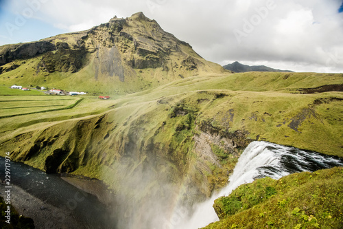 Wasserfall, Island, iceland