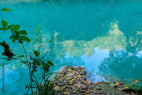 riva del fiume azzurro