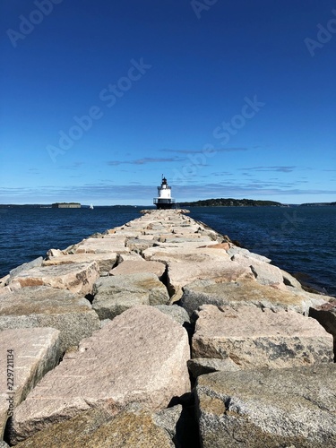 Spring Point Ledge Lighthouse, Portland, Maine, United States photo