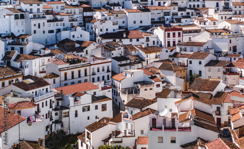 Setenil de las Bodegas, view on Spain town