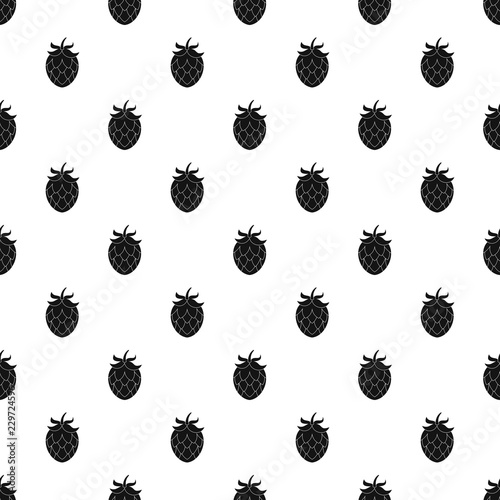 Hop pattern seamless vector repeat geometric for any web design