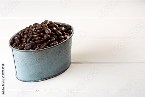 coffee beans good smell aroma decorate cafe shop drinking in morning for wake up