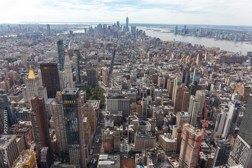 Fototapeta premium Manhattan Skyline South