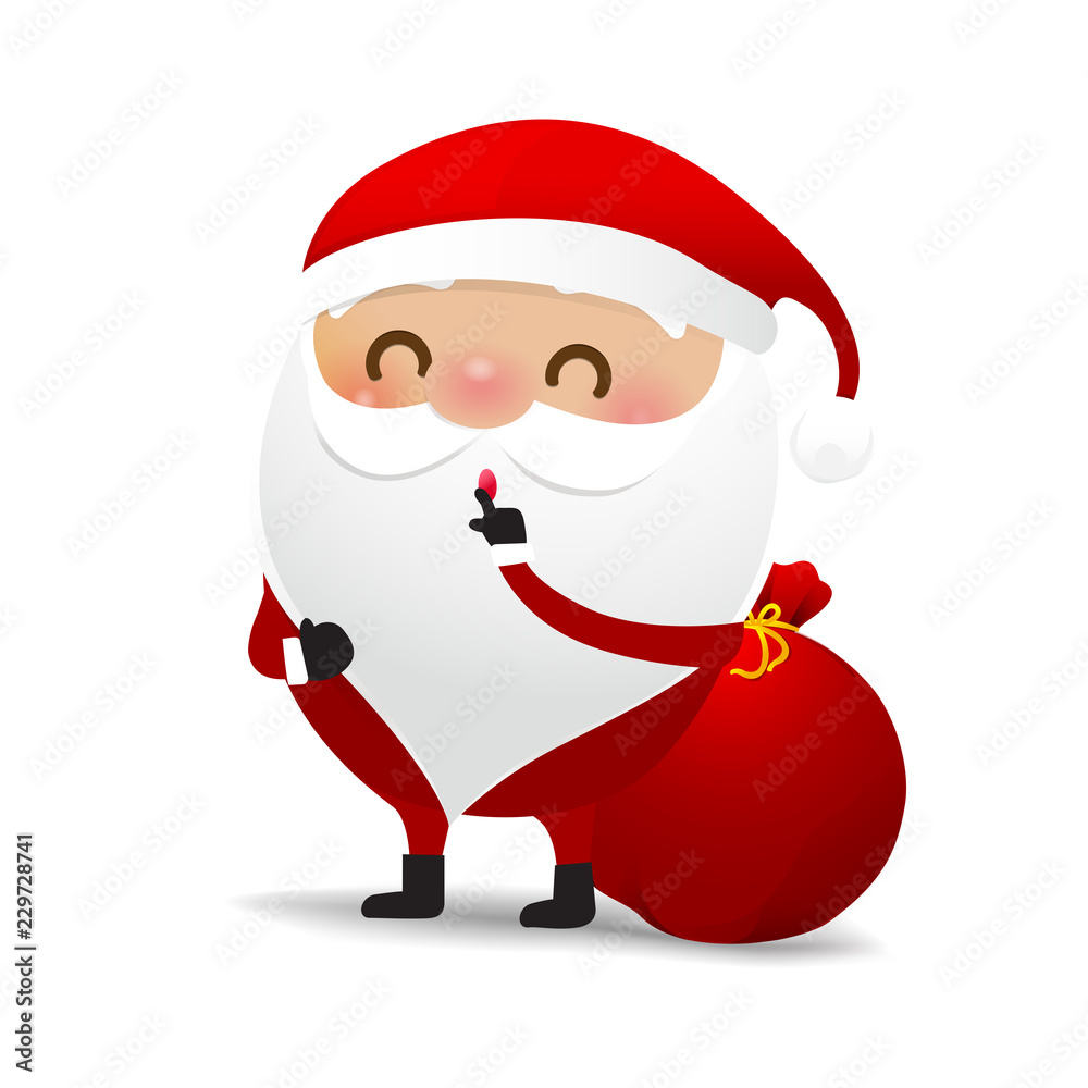 Happy Christmas character Santa claus cartoon 008 Happy Christmas character Santa claus cartoon 008