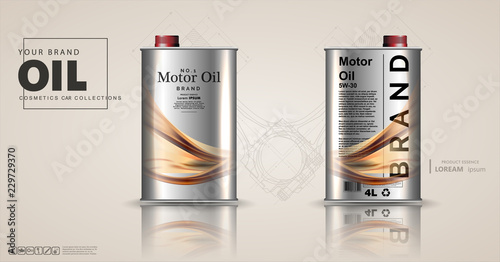 Canister vector jerrican or can of fuel gasoline for automobile and plastic jerrycan with petrol or oil illustration.Bottle engine oil on a background a motor-car piston