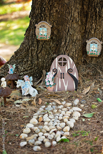 Fairy home in a tree