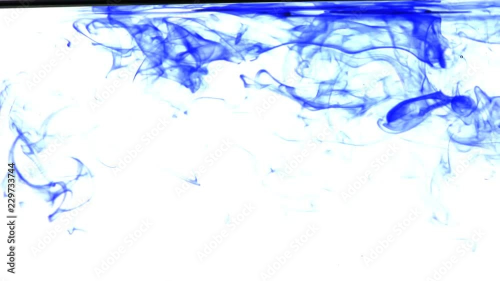 Traces of blue ink drifting through water. Makes for an interesting conceptual background. Edited to make seamless loop Traces of blue ink drifting through water. Makes for an interesting conceptual background. Edited to make seamless loop