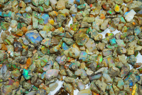 opal mineral collection photo