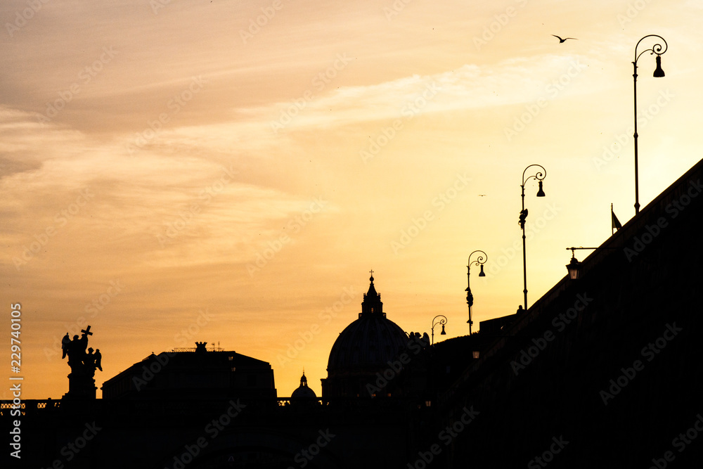 Golden hour in Rome 2