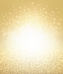 Glitter gold textured background