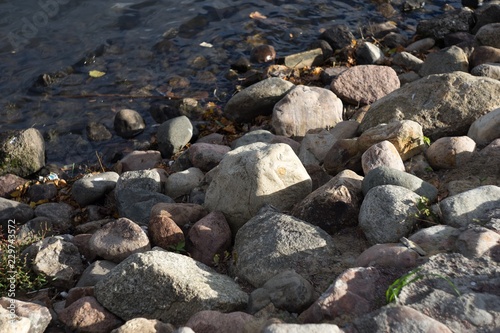 stones by the river